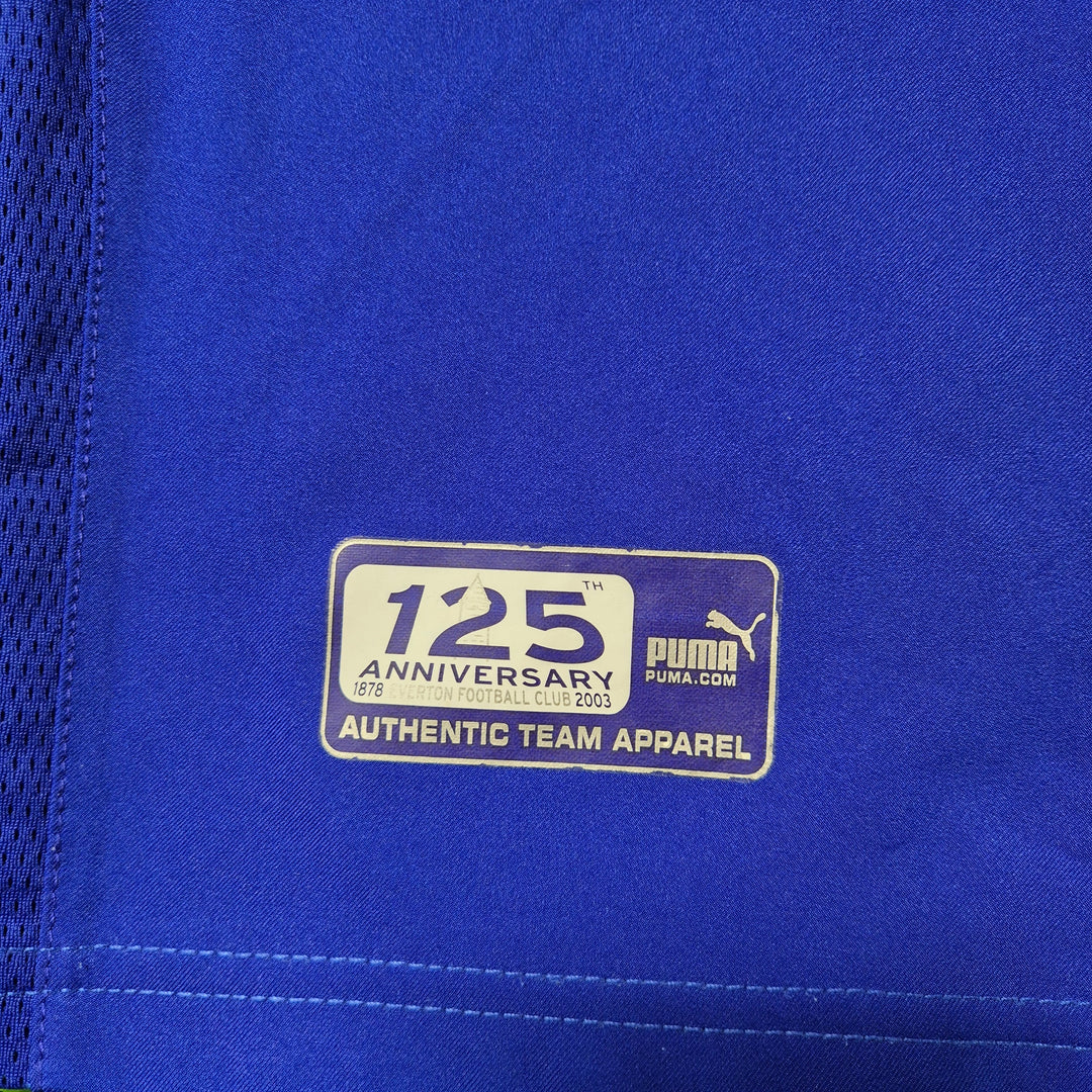 Everton 2003 home shirt