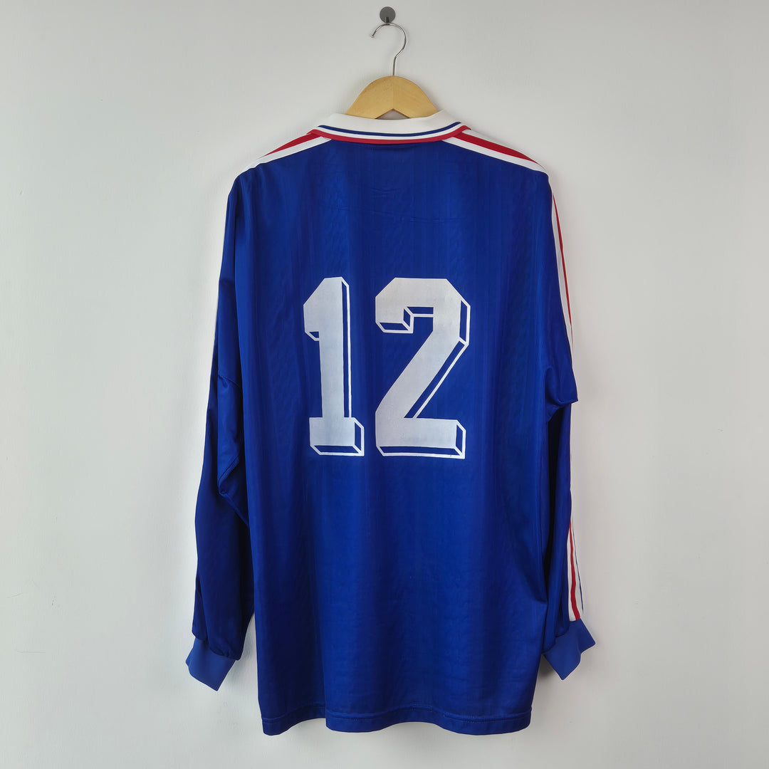 France 1994 Home L/S Match Issue Lizarazu