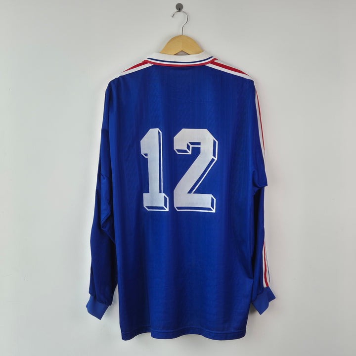 France 1994 Home L/S Match Issue Lizarazu