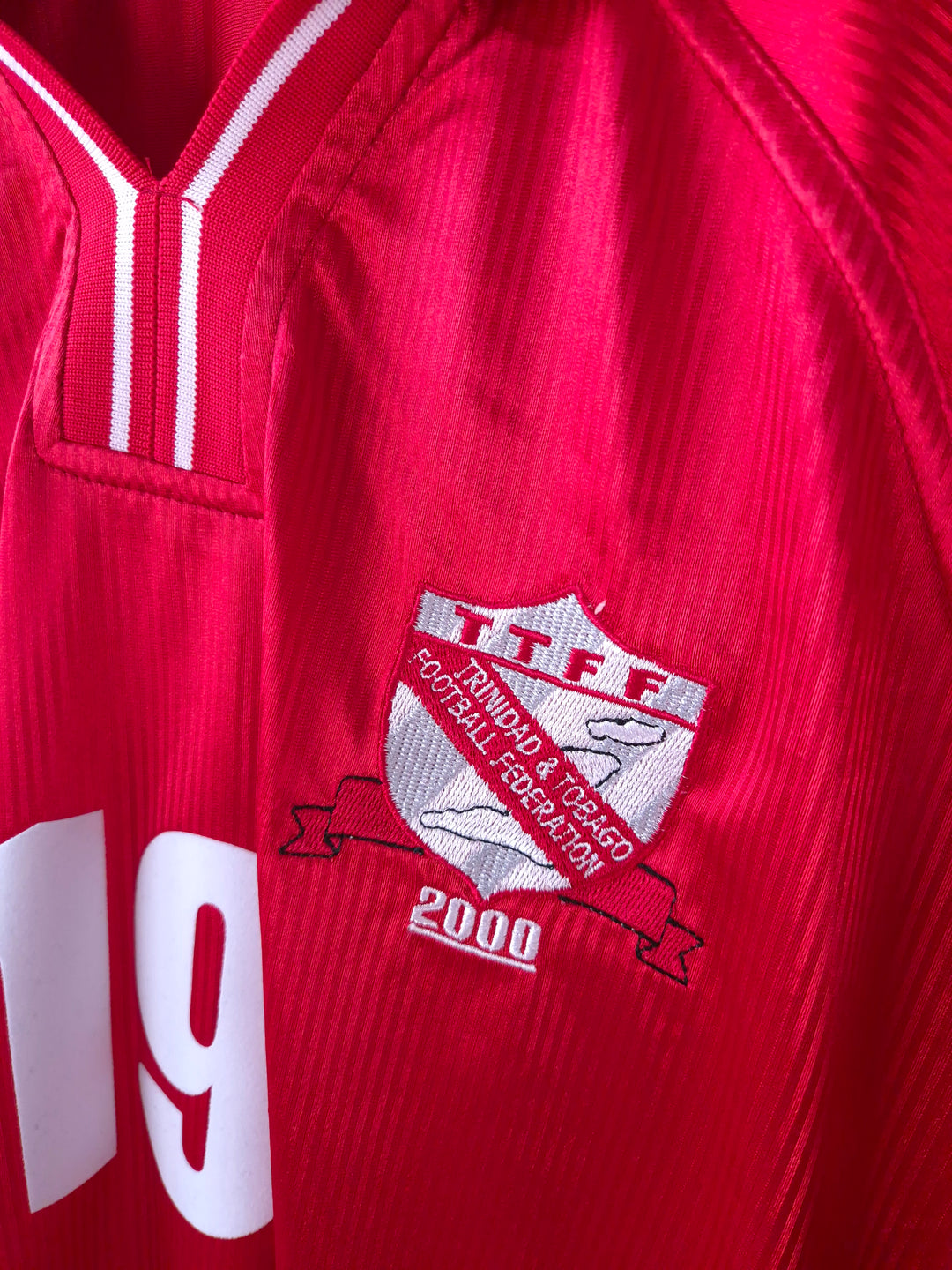 Trinidad & Tobago 2000 Home (Yorke) Player Issue