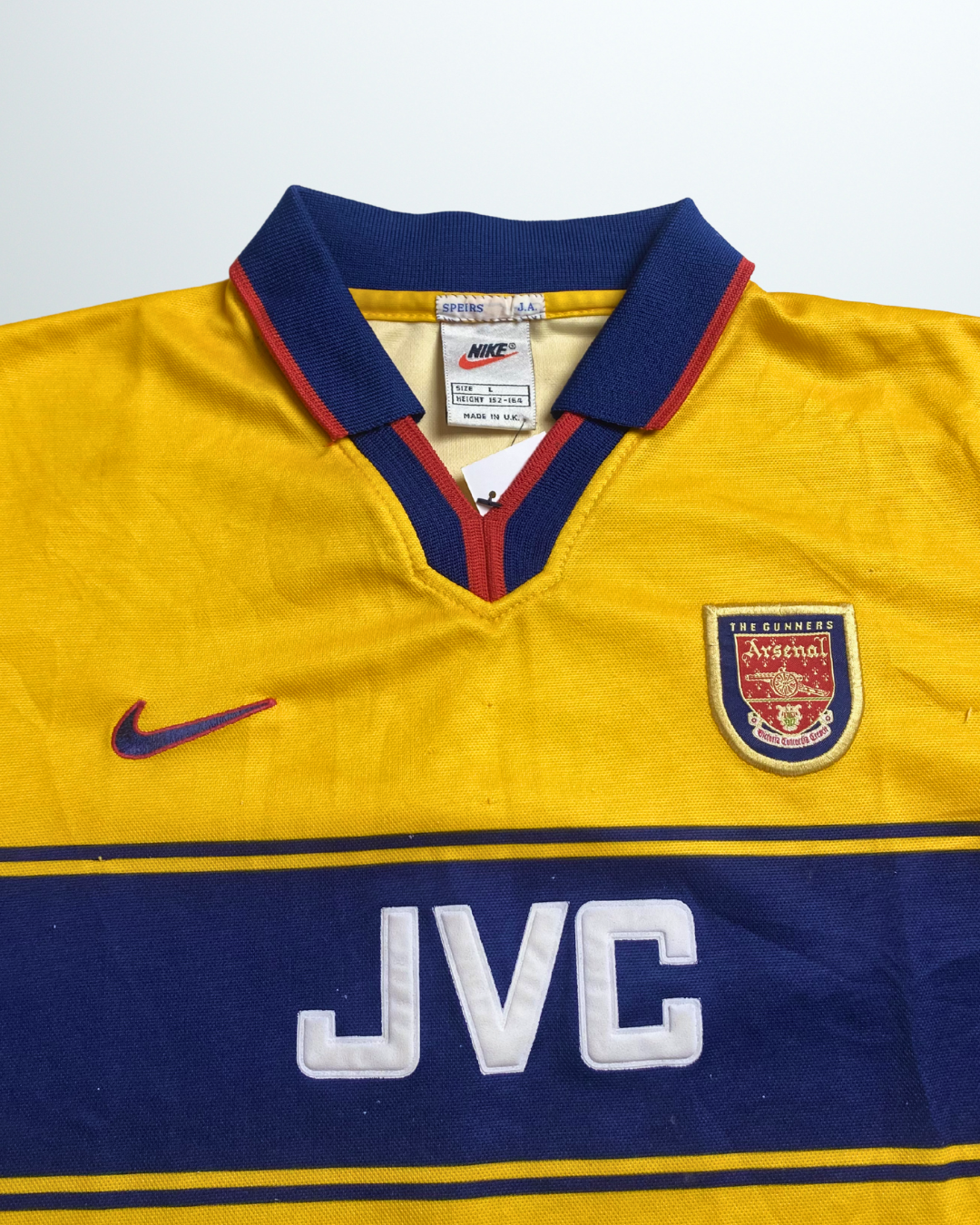 Arsenal 1997 Away Youth Size