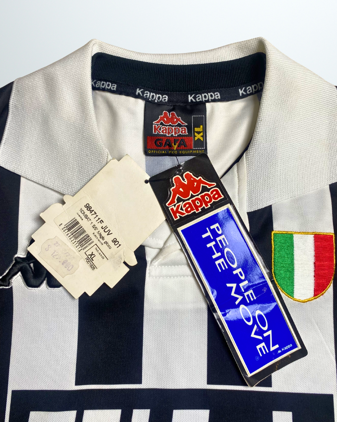 Juventus 1998 Home Champions League Player Issue BNWT #9 Inzaghi