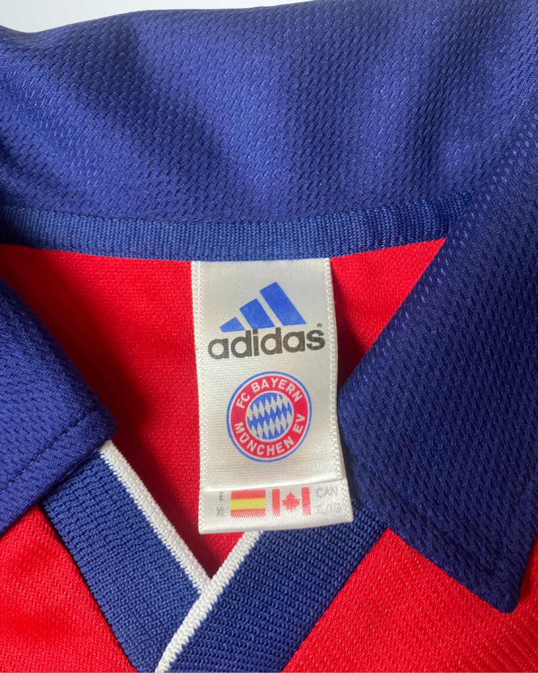 Bayern Munich 1999 Home Kit L/S #9 Elber Player Issue