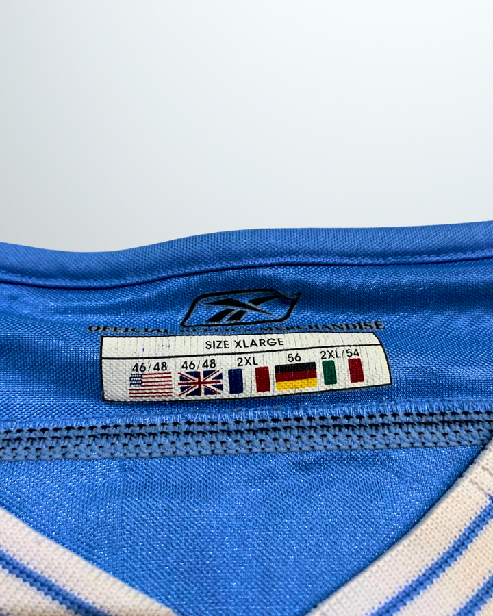 Manchester City 2003 Home L/S #17 Sun Match Issue