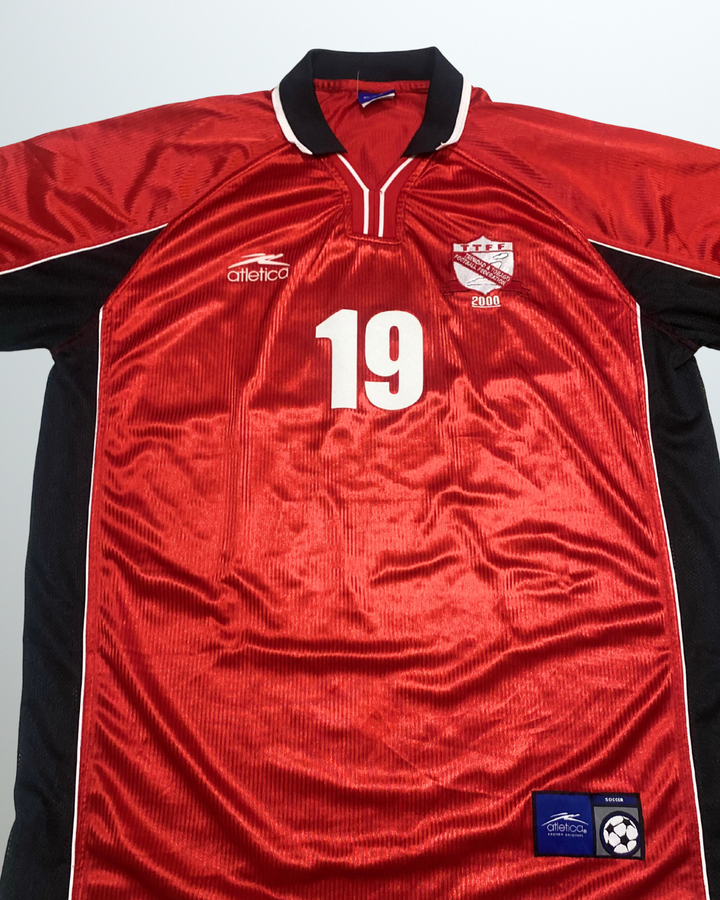 Trinidad & Tobago 2000 Home (Yorke) Player Issue