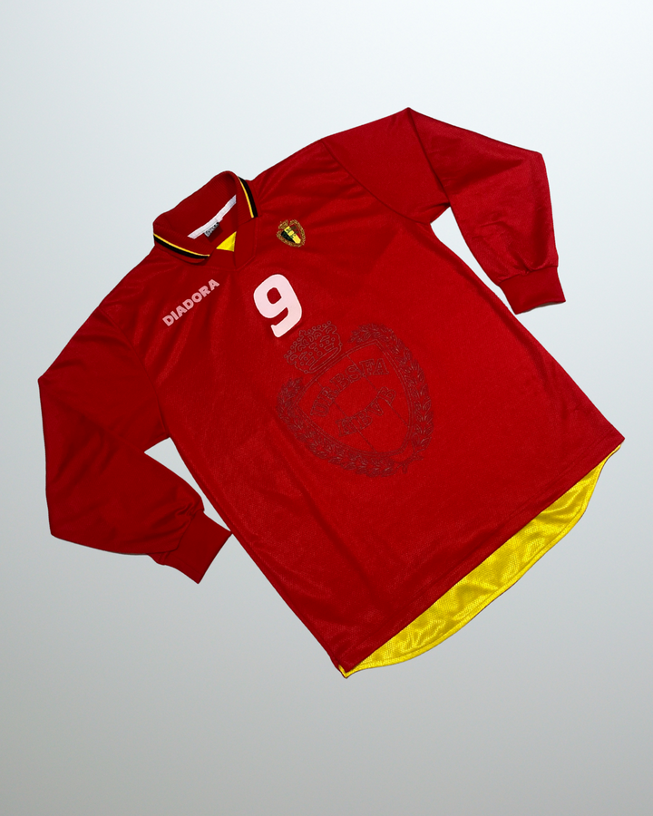 Belgium 1996 Home Player Issue L/S (9)