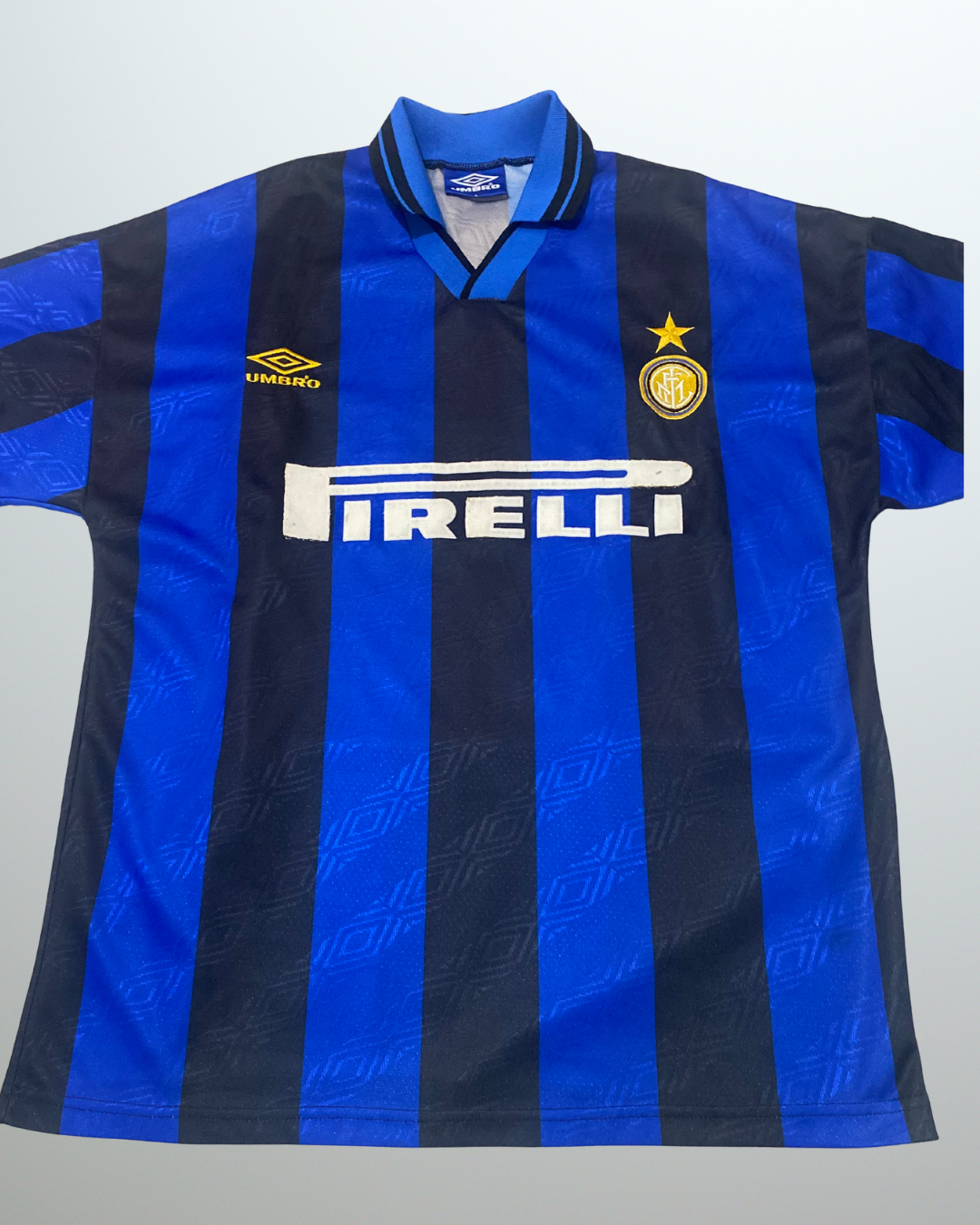 Inter Milan 1995 Home Shirt (R. Carlos)