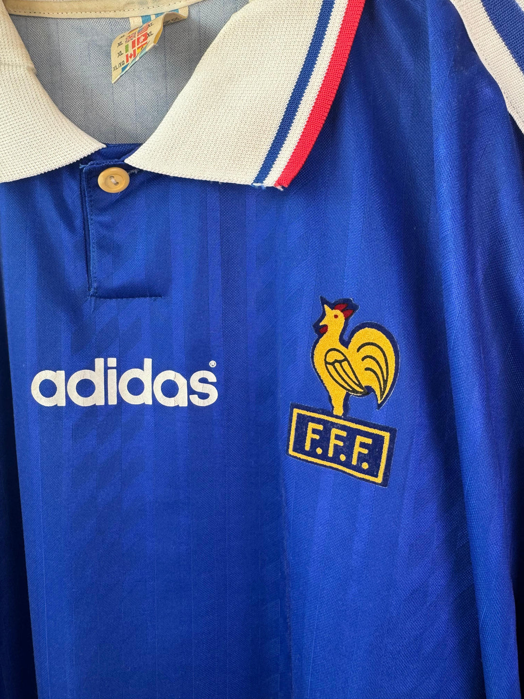 France 1994 Home L/S Match Issue Lizarazu