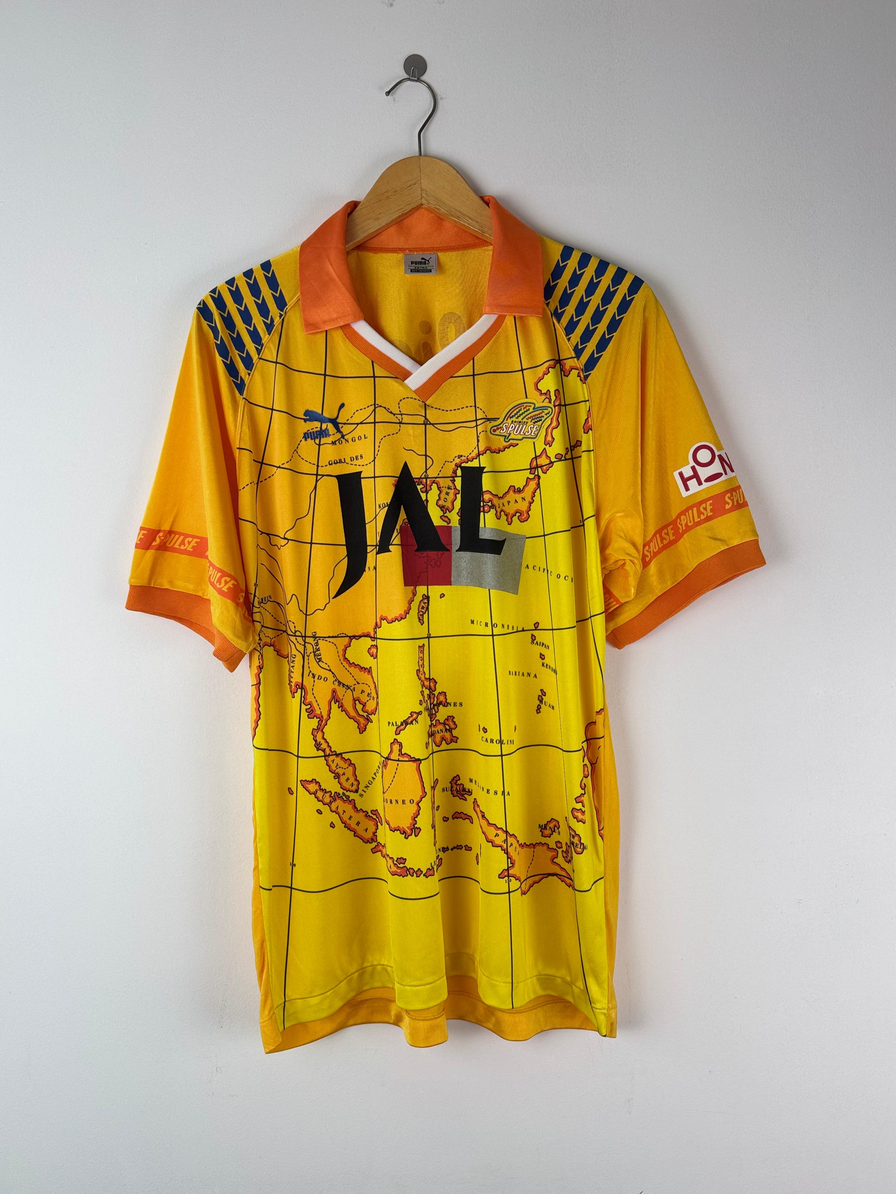 Mizuno SHIMIZU S-PULSE サッカーシャツ Jリーグ　サイズM 2025-official-uniform-1st-