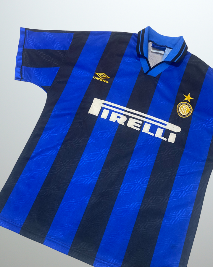 Inter Milan 1995 Home Shirt (R. Carlos)