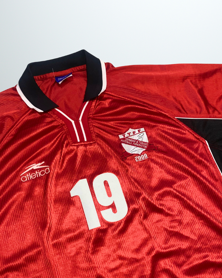 Trinidad & Tobago 2000 Home (Yorke) Player Issue