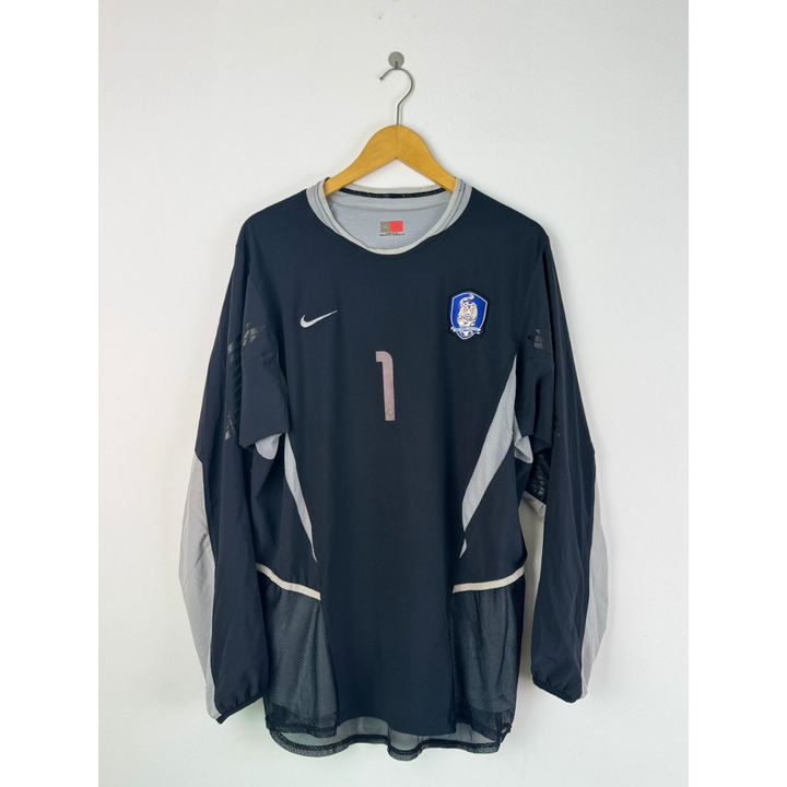 South Korea 2002 GK Shirt Player Issue (W J Lee)