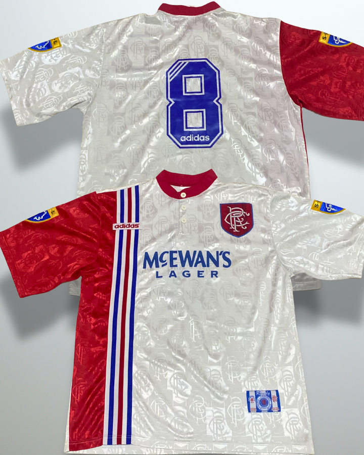 Rangers 1996 Away Shirt #8 Gascoigne