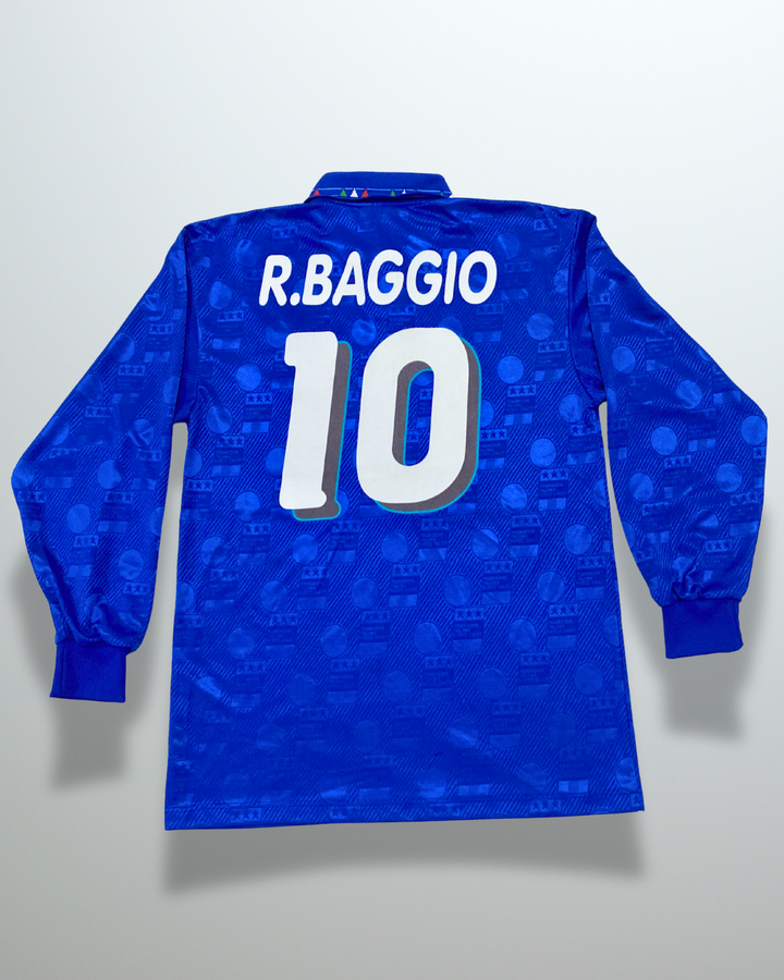 Italy 1994 Home L/S #10 Baggio