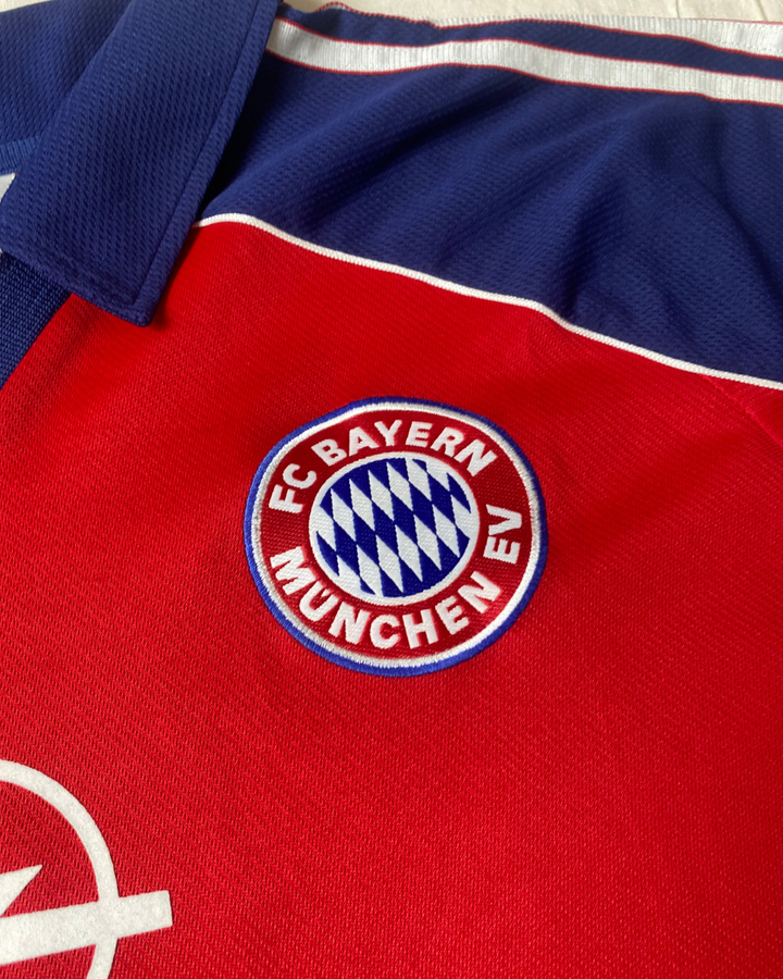 Bayern Munich 1999 Home Kit L/S #9 Elber Player Issue