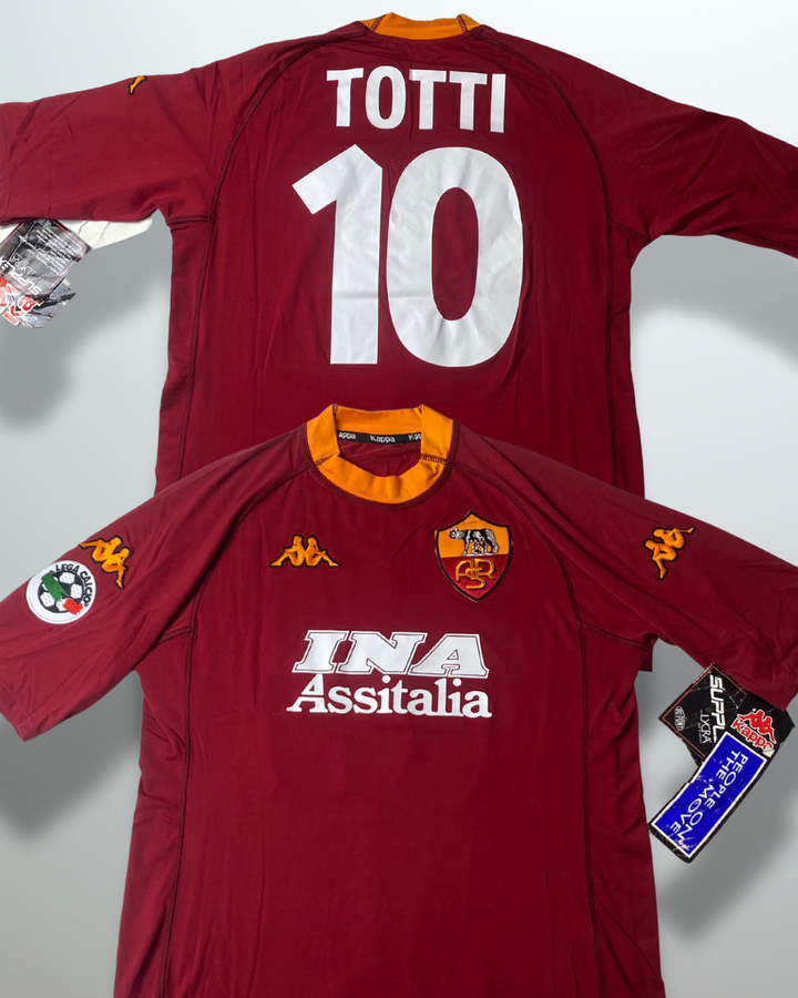 AS Roma 2000 Home Shirts #10 Totti BNWT