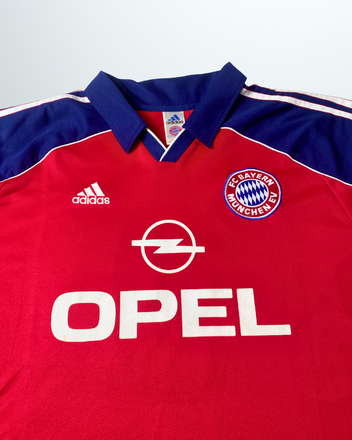 Bayern Munich 1999 Home Kit L/S #9 Elber Player Issue