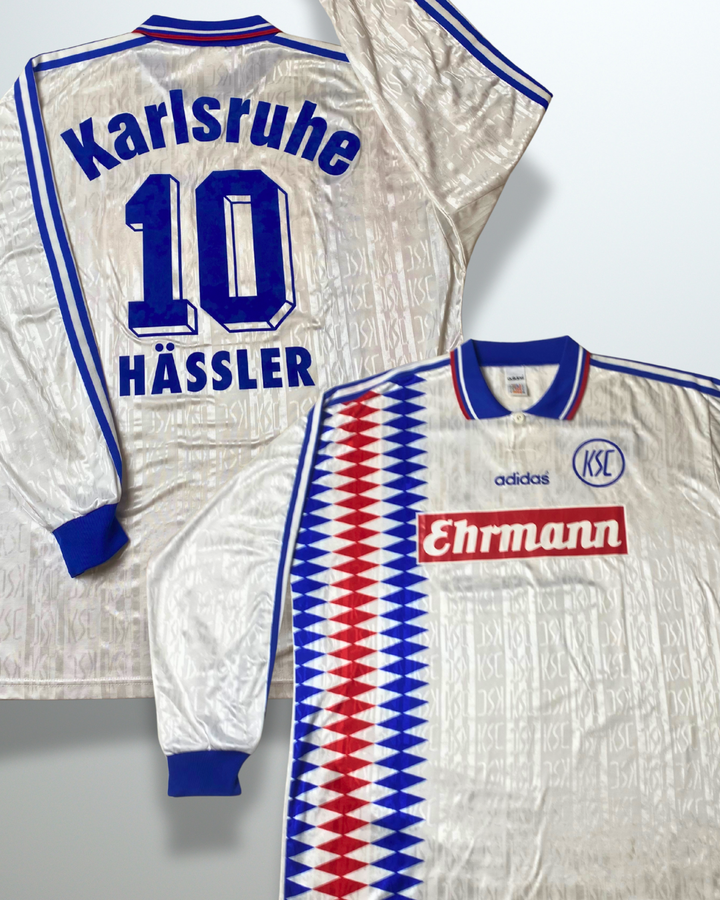 Karlsruhe 1995 Home Shirts L/S #10 Hassler