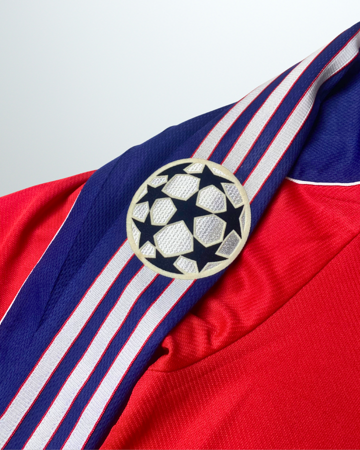 Bayern Munich 1999 Home Kit L/S #9 Elber Player Issue