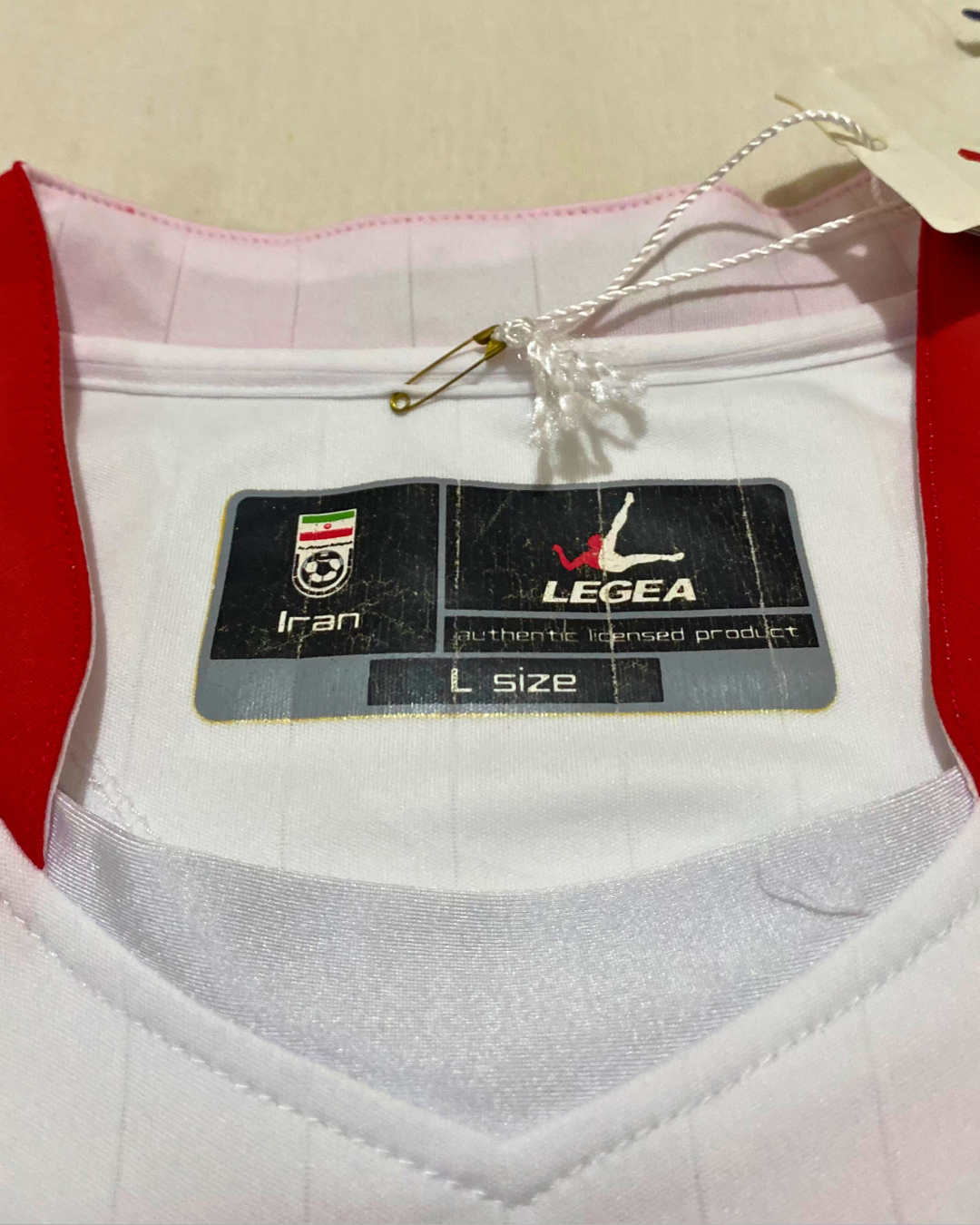 Iran 2010 Home Shirt L/S #20 Nosrati