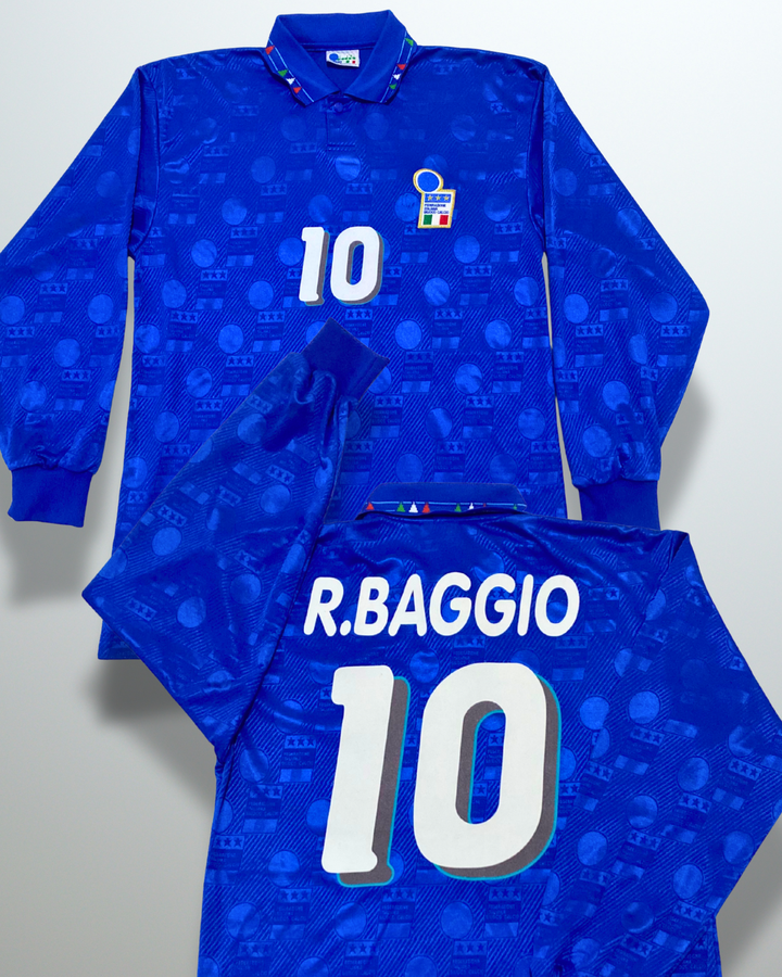 Italy 1994 Home L/S #10 Baggio