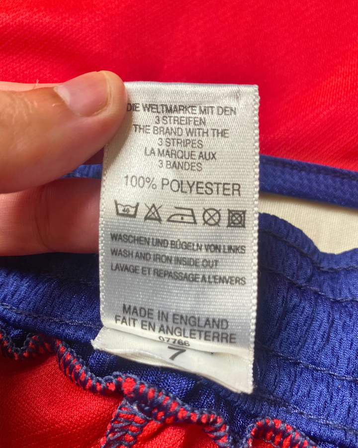 Bayern Munich 1999 Home Kit L/S #9 Elber Player Issue