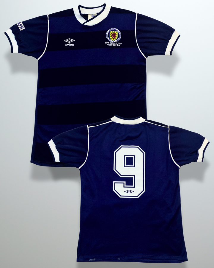 Scotland 1986 Home Shirt (9)