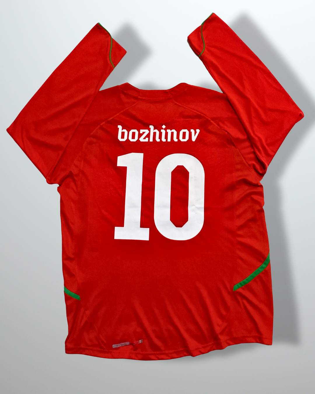 Bulgaria 2010 Away L/S #10 Bozhinov L/S