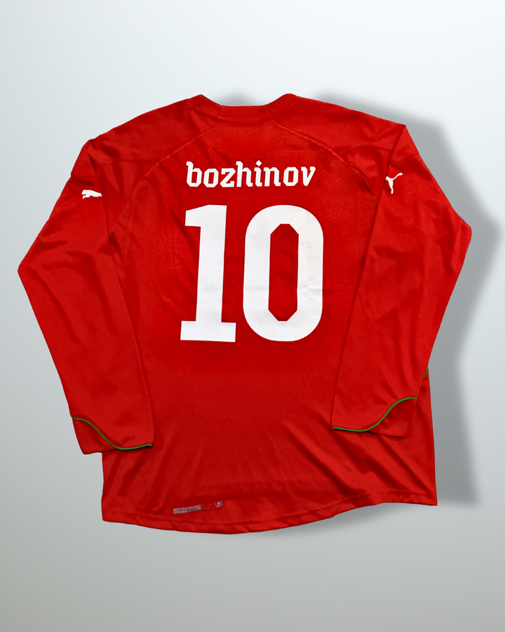 Bulgaria 2010 Away L/S #10 Bozhinov L/S