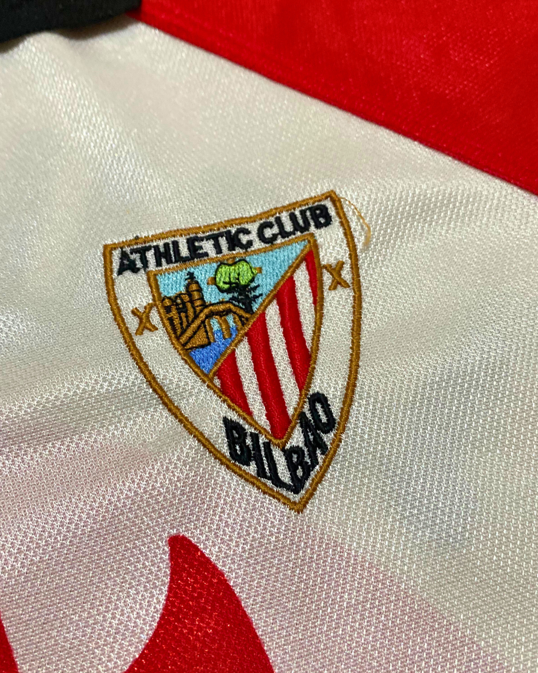 Athletic Bilbao 1997 Third Shirt #8 J. Guerrero