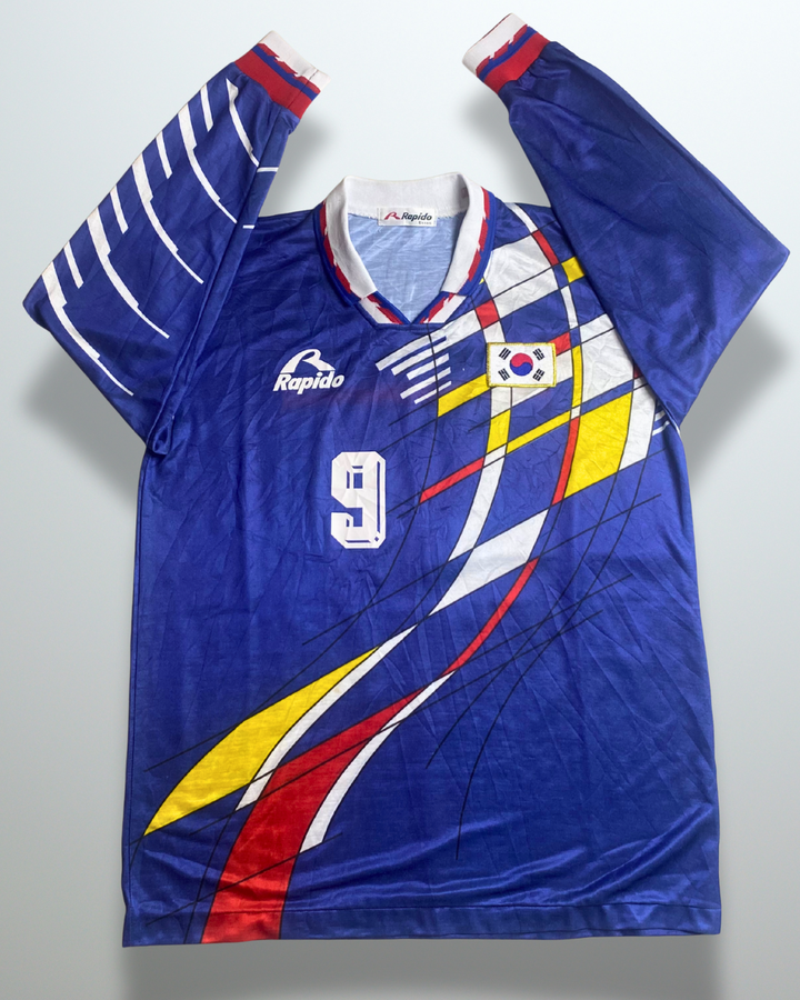 South Korea 1994 Away L/S #9 S Y Woo