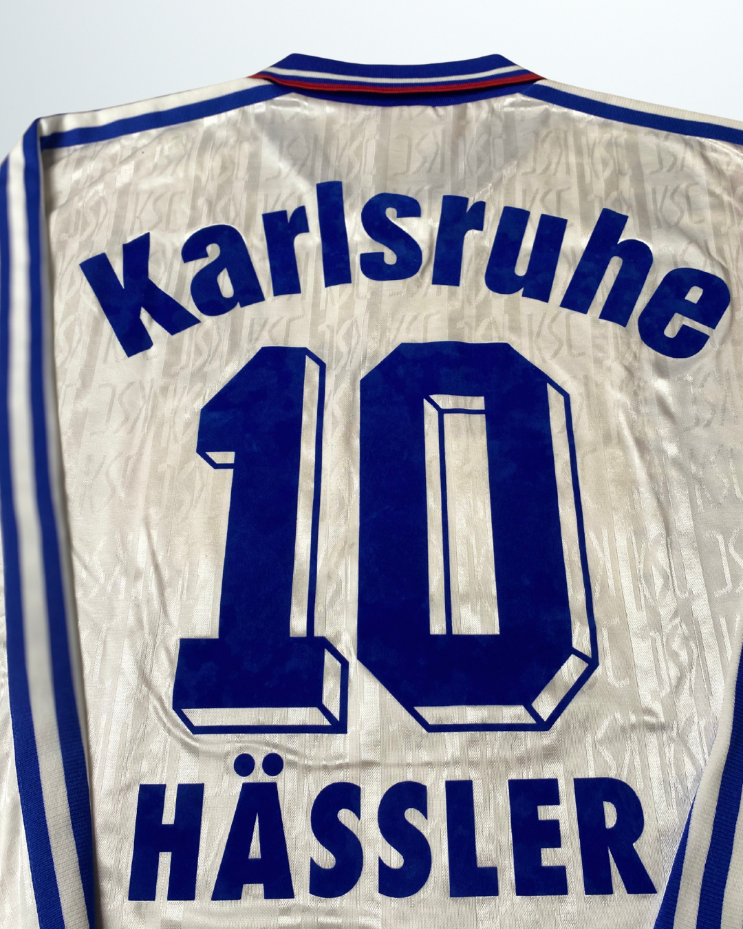 Karlsruhe 1995 Home Shirts L/S #10 Hassler