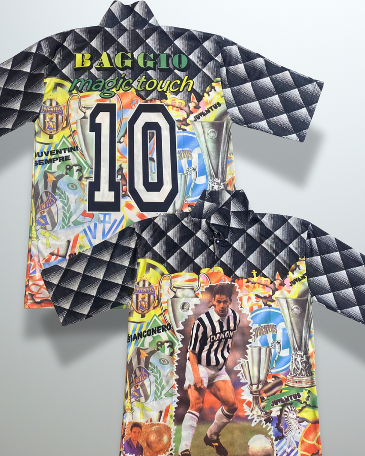 Baggio Magic Touch in Juventus Era Bootleg Shirts