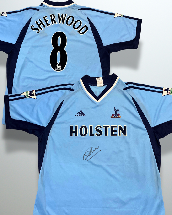 Tottenham 2001 Away Shirt #8 Sherwood