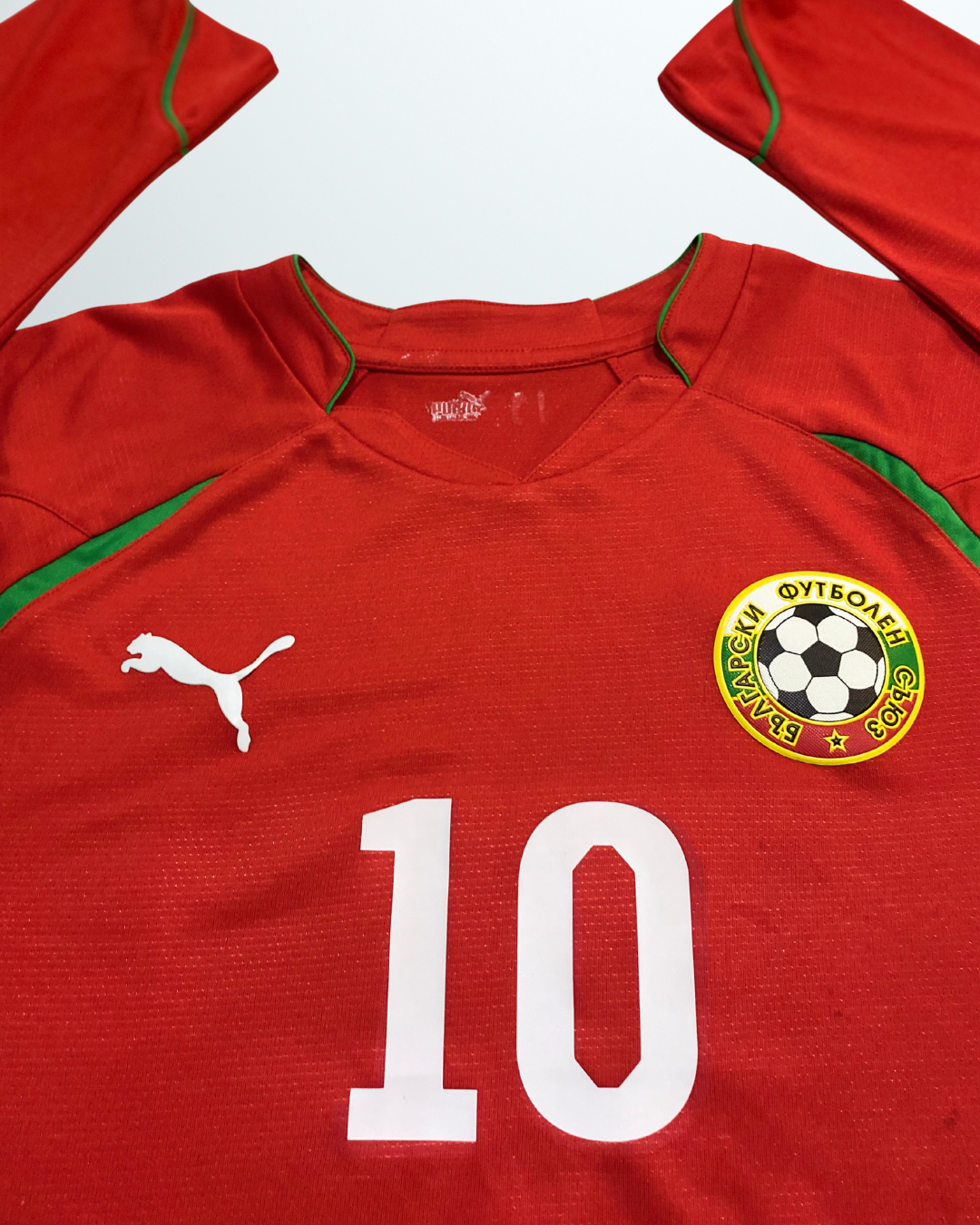 Bulgaria 2010 Away L/S #10 Bozhinov L/S