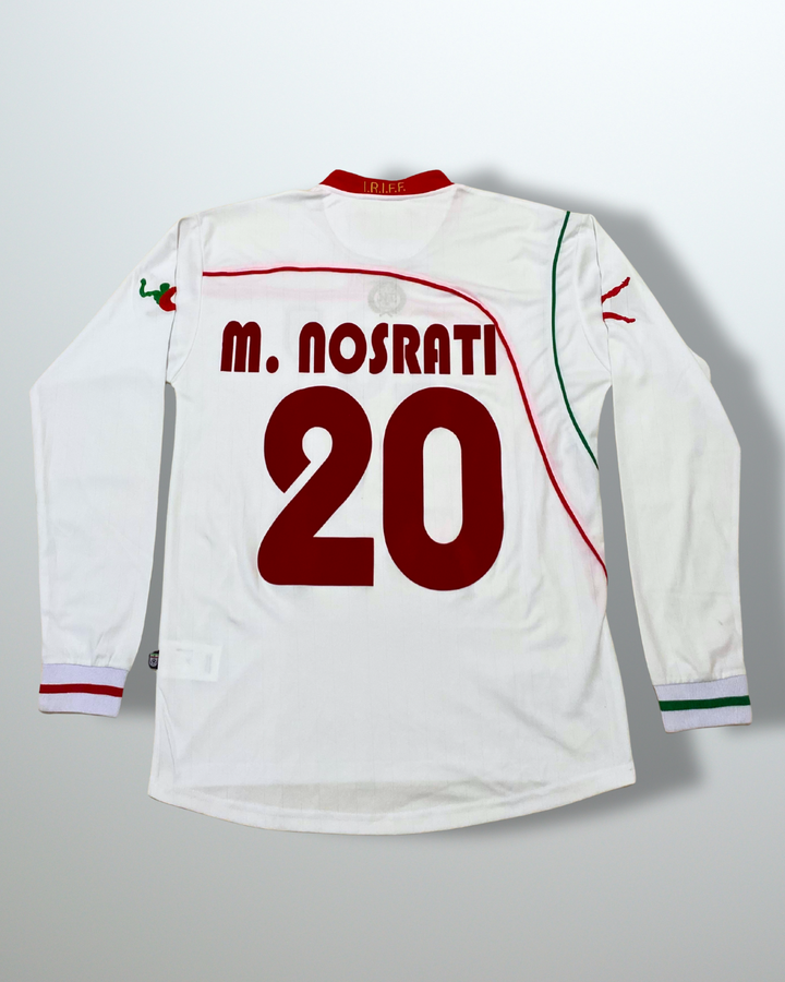 Iran 2010 Home Shirt L/S #20 Nosrati
