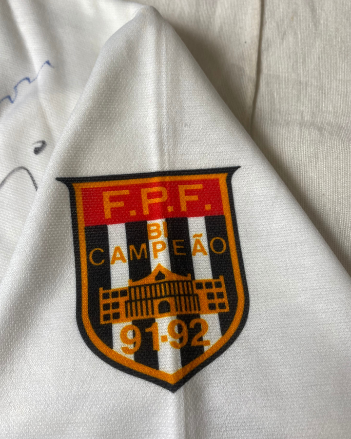 Sao Paulo 1992 Home Shirts #7 Müller with signed by players
