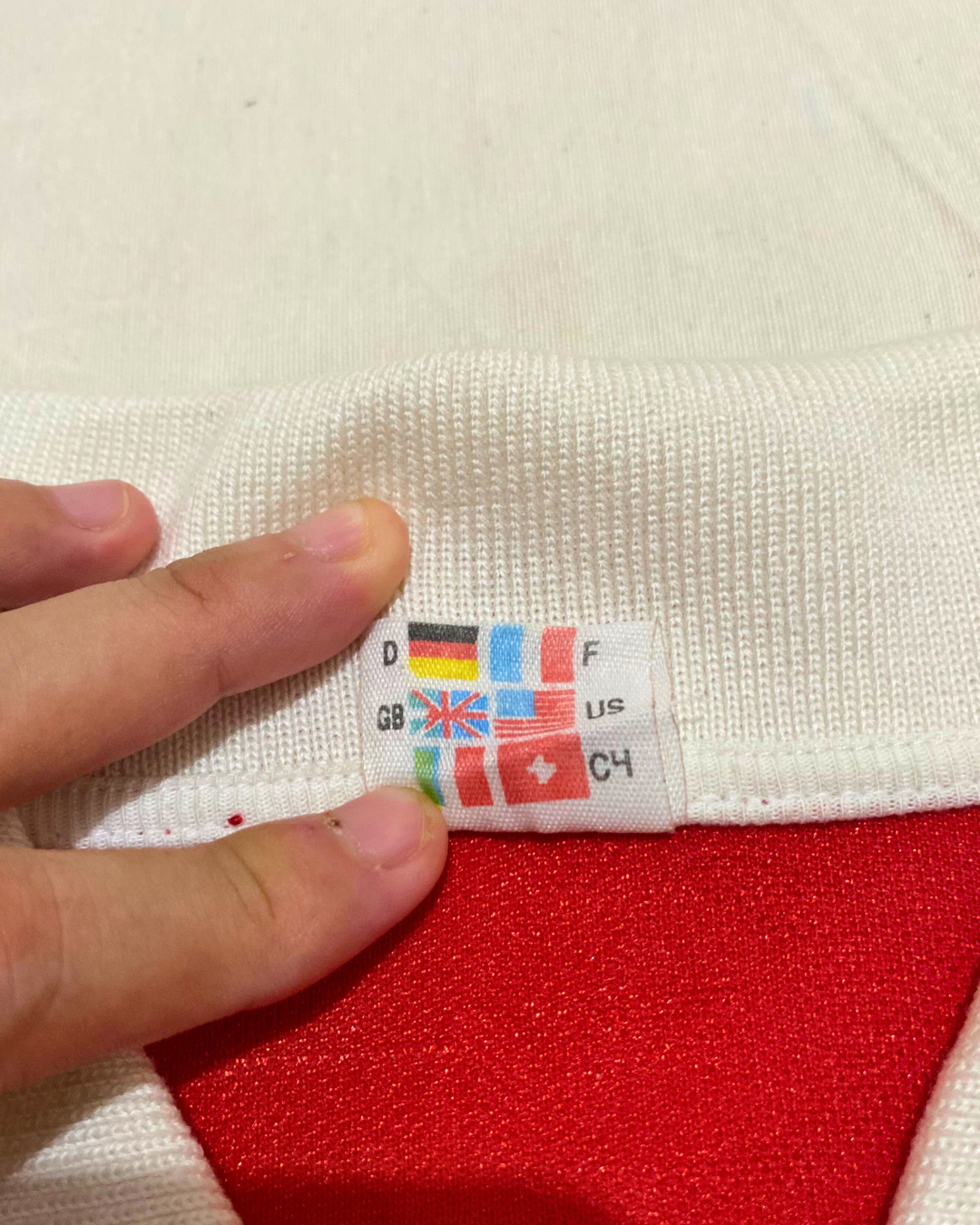 Tunisia 1993 Home Shirt