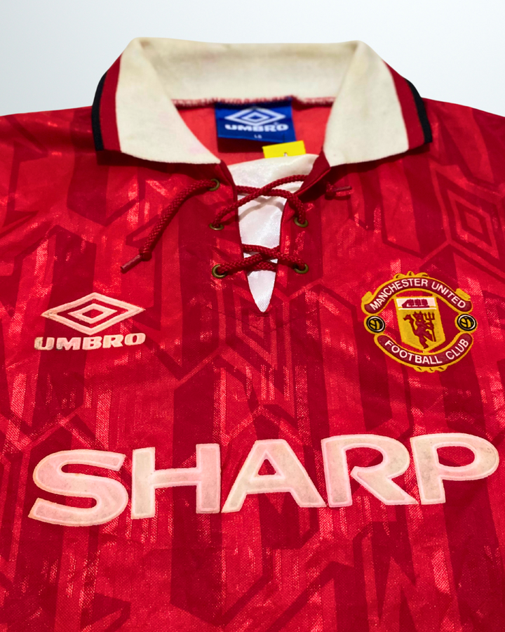 Manchester United 1992 Home (Boys Size)