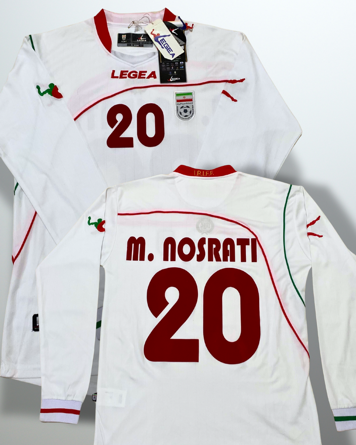 Iran 2010 Home Shirt L/S #20 Nosrati