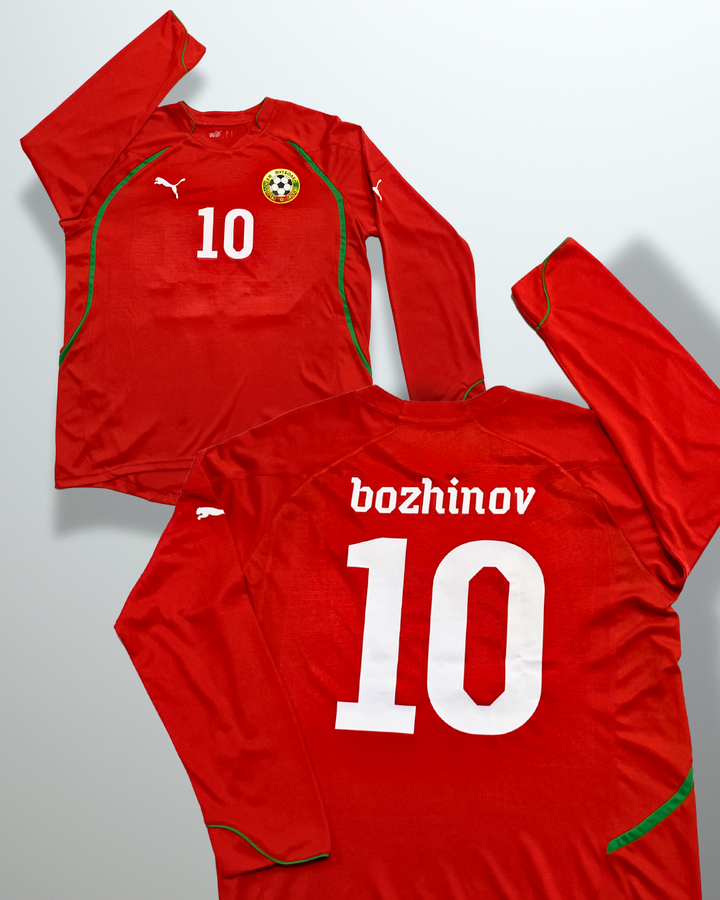 Bulgaria 2010 Away L/S #10 Bozhinov L/S