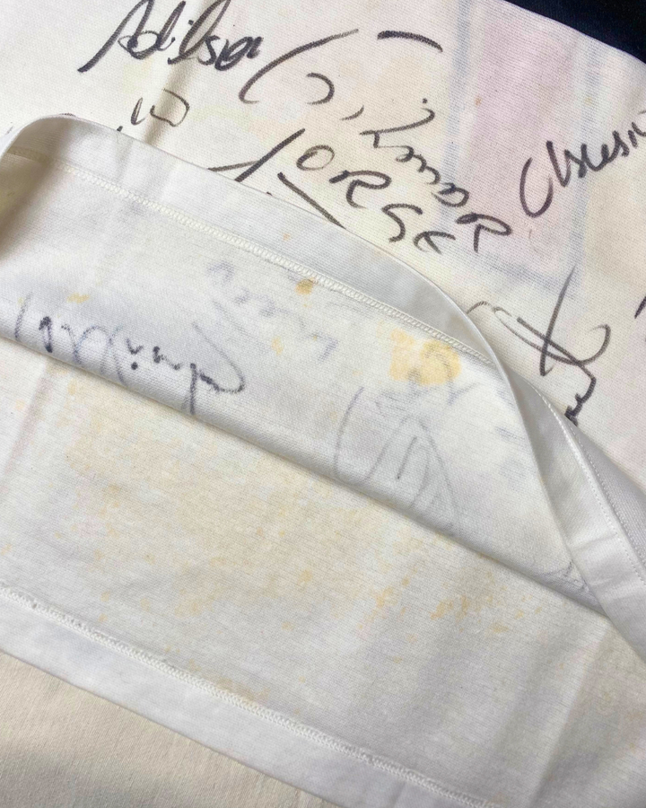 Sao Paulo 1992 Home Shirts #7 Müller with signed by players