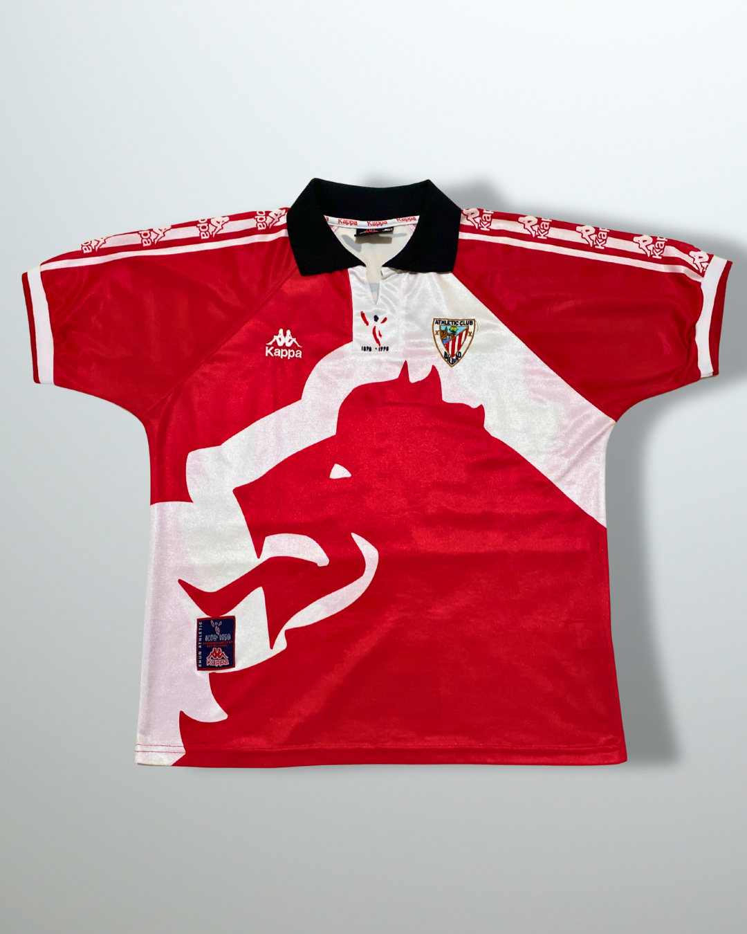 Athletic Bilbao 1997 Third Shirt #8 J. Guerrero