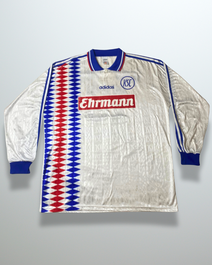 Karlsruhe 1995 Home Shirts L/S #10 Hassler